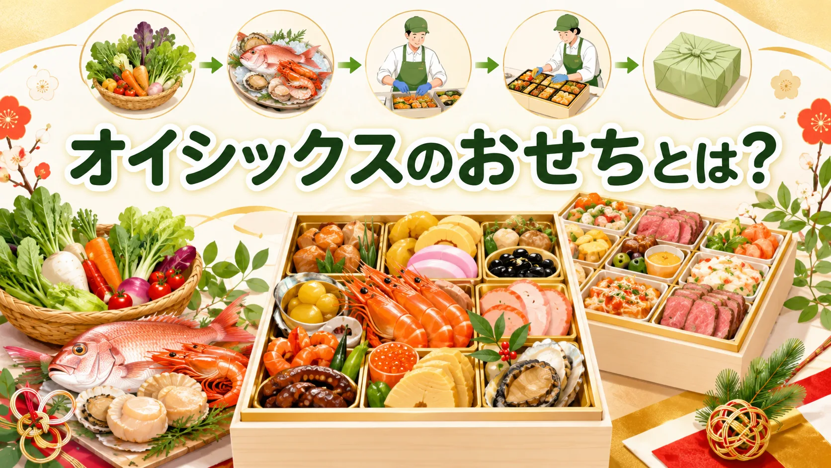 オイシックスのおせちとは？