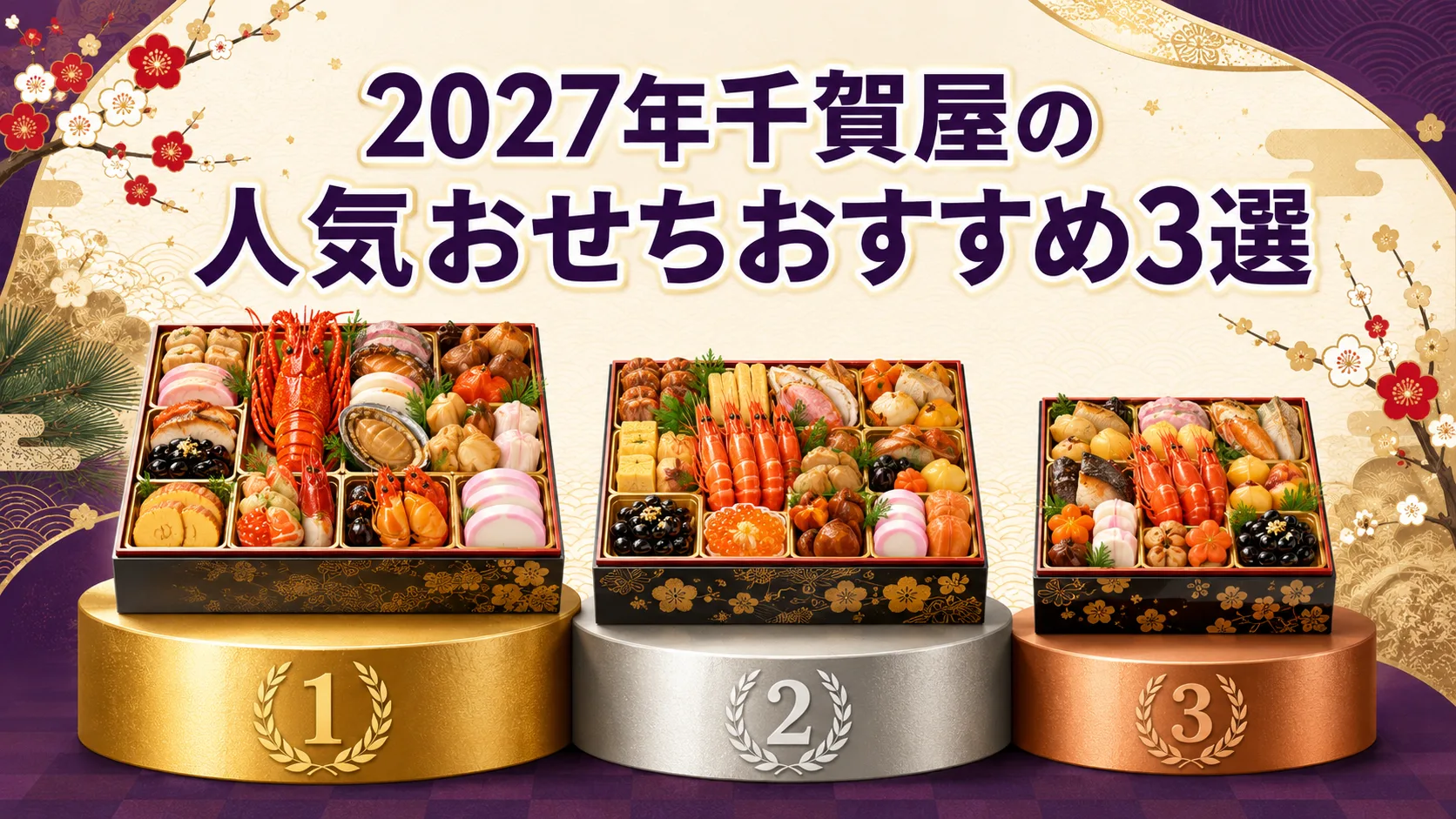 2027年千賀屋の人気おせちおすすめ3選