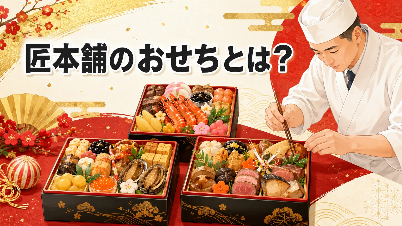匠本舗のおせちとは？